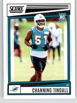 2022 Score Base Set #355 Channing Tindall