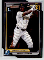 2024 Bowman Chrome Draft #BDC-57 Kavares Tears