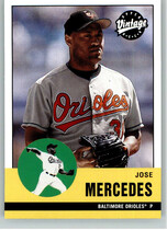 2001 Upper Deck Vintage #72 Jose Mercedes