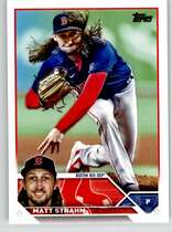 2023 Topps Base Set #283 Matt Strahm