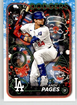2024 Topps Holiday #H103 Andy Pages