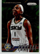 2024 Panini Prizm WNBA Fractal #14 Elizabeth Williams