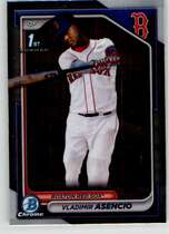 2024 Bowman Chrome Prospects #BCP-227 Vladimir Asencio