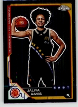2025 Topps Chrome McDonalds All American #21 Jaliya Davis