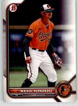 2022 Bowman Draft #BD-106 Maikol Hernandez