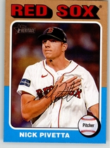 2024 Topps Heritage #8 Nick Pivetta
