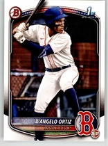 2025 Bowman Prospects #BP-61 Dangelo Ortiz