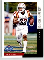 2019 Score NFL Draft #DFT-21 David Montgomery