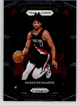 2023 Panini Prizm #104 Shaedon Sharpe