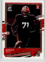 2020 Donruss Optic #119 Jedrick Wills