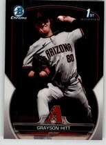 2023 Bowman Chrome Draft #BDC-57 Grayson Hitt