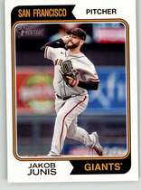 2023 Topps Heritage #268 Jakob Junis