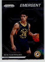 2023 Panini Prizm Emergent #14 Ben Sheppard