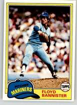 1981 Topps Base Set #166 Floyd Bannister