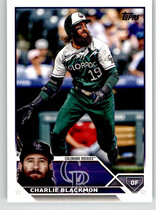 2023 Topps Base Set Series 2 #523 Charlie Blackmon