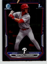 2026 Bowman Chrome Prospects #BCP-110 Matthew Ferrara