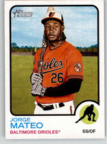 2022 Topps Heritage High Number #581 Jorge Mateo