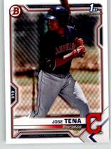 2021 Bowman Prospects #BP-128 Jose Tena