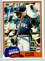1981 Topps Base Set #612 Duane Kuiper