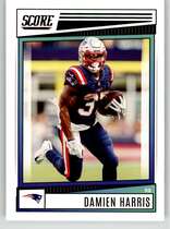 2022 Score Base Set #285 Damien Harris
