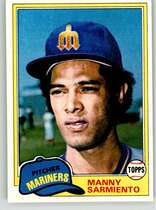 1981 Topps Base Set #649 Manny Sarmiento