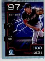 2025 Bowman Chrome Bowman Scouts Top 100 #BTP-97 Travis Sykora