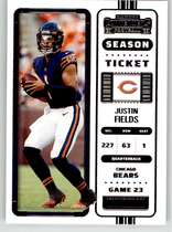2022 Panini Contenders #20 Justin Fields