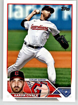 2023 Topps Base Set Series 2 #433 Aaron Civale