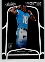 2022 Panini Absolute Introductions #INT-7 Jameson Williams