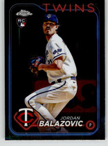 2024 Topps Chrome #198 Jordan Balazovic