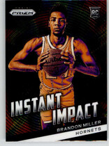 2023 Panini Prizm Instant Impact #4 Brandon Miller