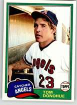 1981 Topps Base Set #621 Tom Donohue