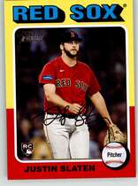 2024 Topps Heritage High Number #721 Justin Slaten