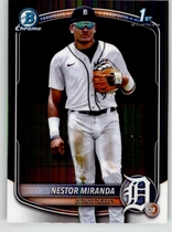 2025 Bowman Chrome Prospects #BCP-217 Nestor Miranda