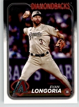 2024 Topps Base Set #304 Evan Longoria