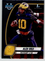 2024 Bowman Chrome University #9 Alex Orji
