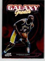 2025 Topps Chrome Cosmic Galaxy Greats #GG-8 Shaquille Oneal