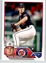 2023 Topps Base Set #320 Cade Cavalli