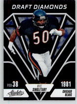 2023 Panini Absolute Draft Diamonds #DD-14 Mike Singletary