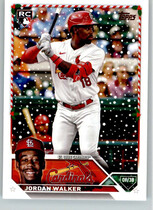 2023 Topps Holiday #H154 Jordan Walker