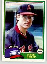 1981 Topps Base Set #557 Chris Knapp