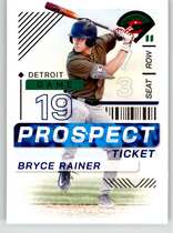 2024 Panini Prospect Edition Prospect Ticket #23 Bryce Rainer