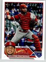2023 Topps Base Set Series 2 #417 Willson Contreras