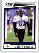 2022 Score Base Set #326 Andrew Booth Jr.