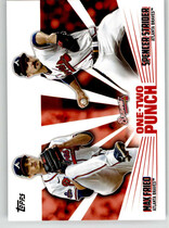 2023 Topps One-Two Punch #12P-25 Max Fried|Spencer Strider