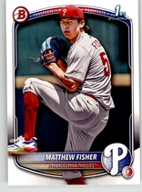 2025 Bowman Draft #BD-106 Matthew Fisher