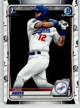 2020 Bowman Chrome Prospects #BCP-3 Jacob Amaya