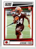 2022 Score Base Set #333 Jerome Ford