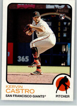 2022 Topps Heritage #469 Kervin Castro