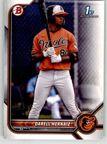 2022 Bowman Prospects #BP-27 Darell Hernaiz